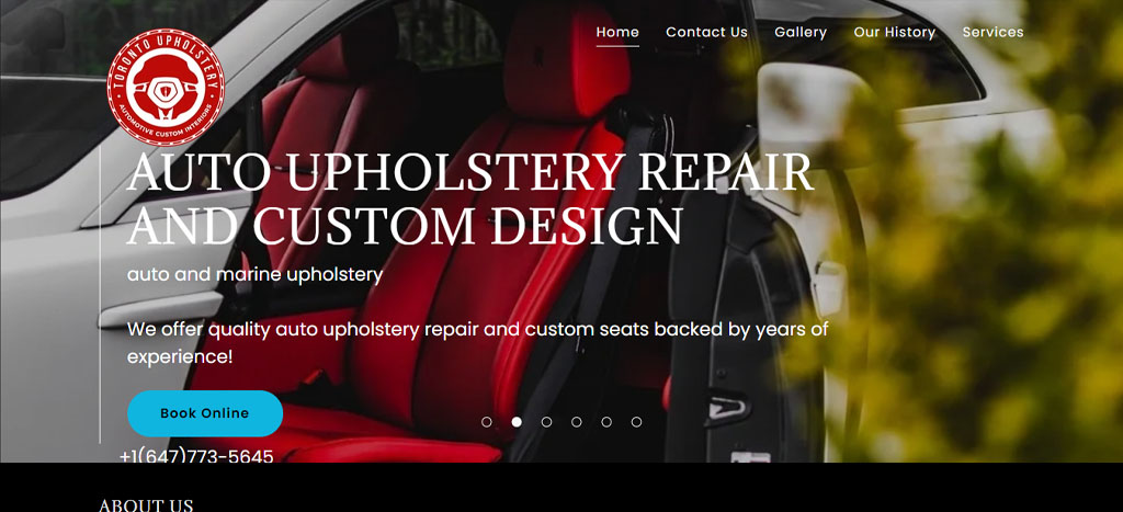 Toronto Auto Upholstery's Homepage