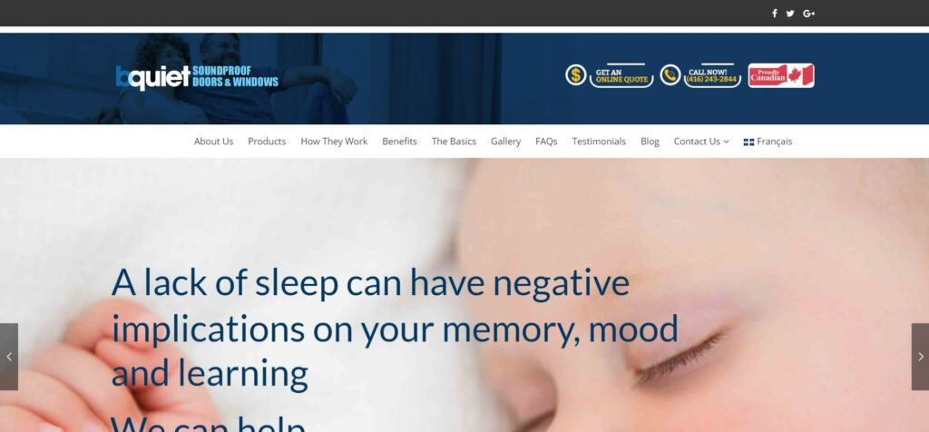 bQuiet Soundproof Windows Homepage