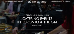 Big City Catering Services Toronto's Homepage