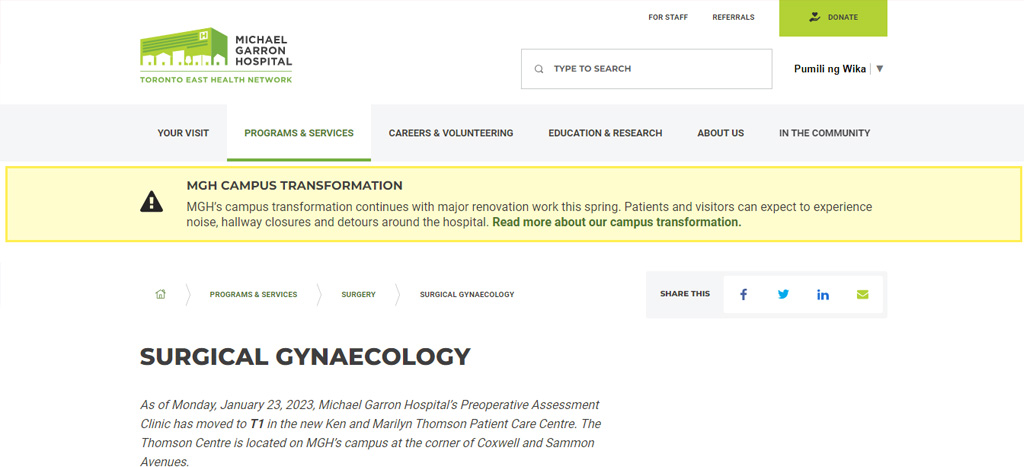 Dr. Maja Gans Homepage