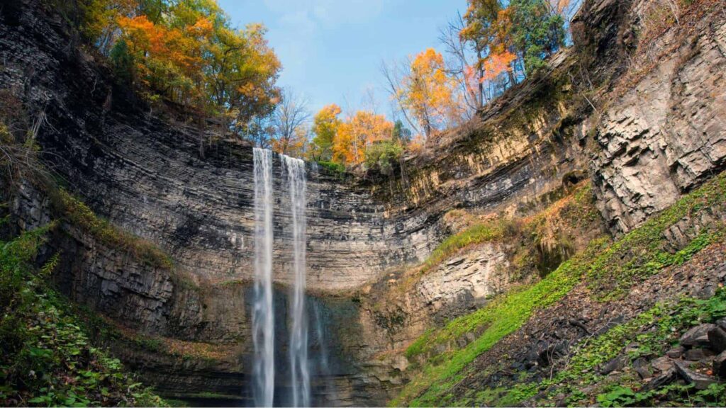 Explore waterfalls at Hamilton