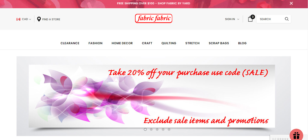 Fabric Fabric's Homepage