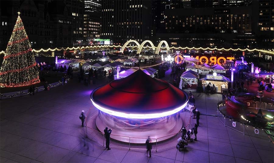 Get Your Christmas Spirit on with Holiday Fair in the Square
