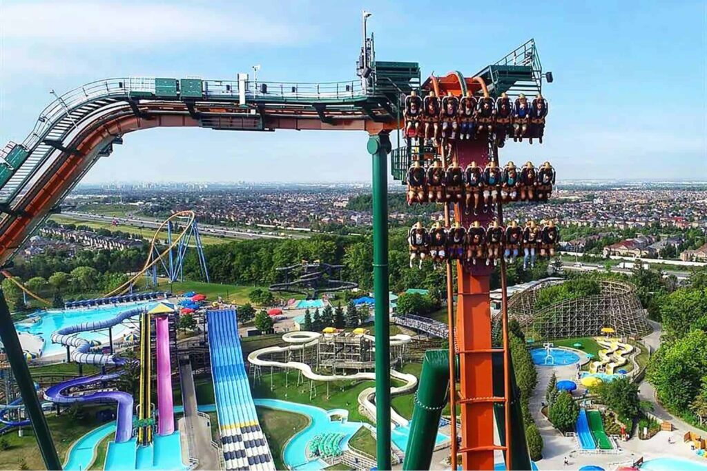 Hop on a ride at Canada's Wonderland