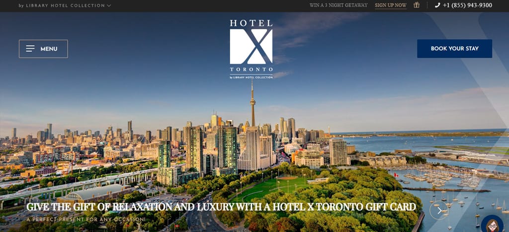 Hotel X Toronto's Homepage