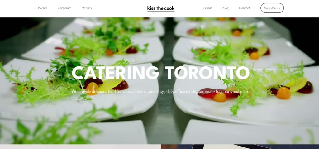 Kiss The Cook Catering's Homepage