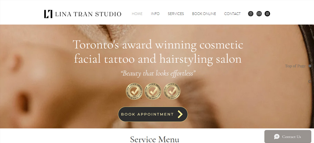 Lina Tran Studio's Homepage