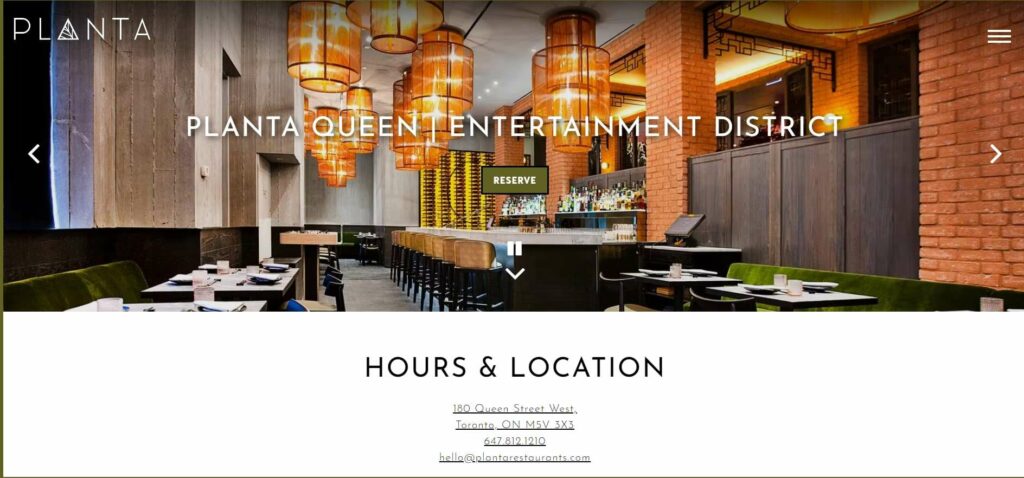 PLANTA Queen's Homepage