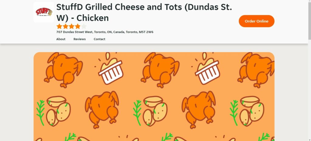 Stuff'D Grilled Cheese & Tots Homepage