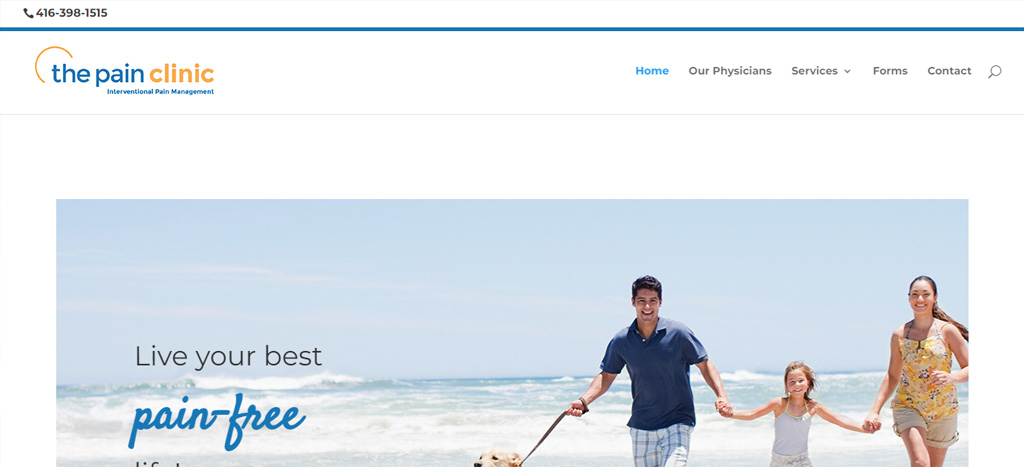 The Pain Clinic's Homepage