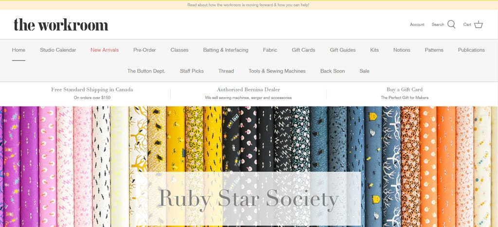 The Workroom's Homepage