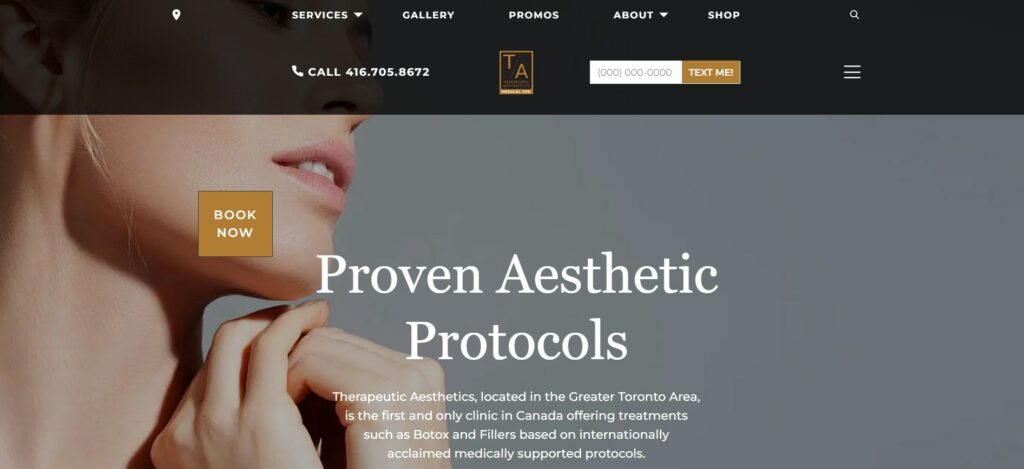 Therapeutic Aesthetics of Toronto's Homepage