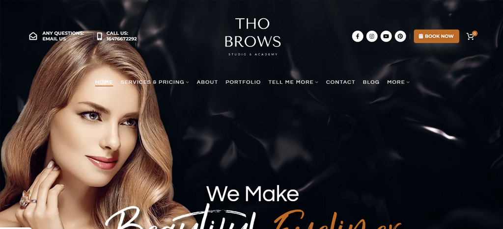 Tho Brows Studio's Homepage
