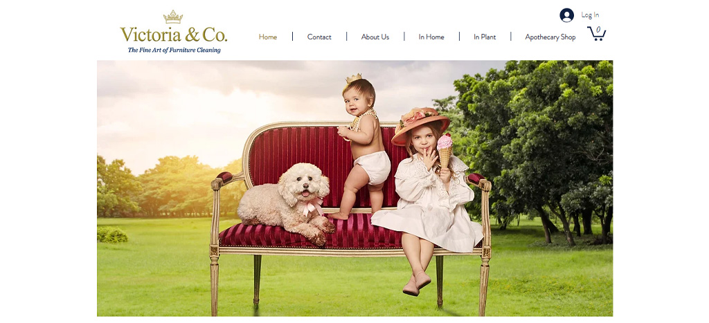 Victoria & Co.'s Homepage