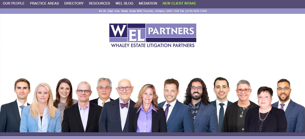 WEL Partners Homepage
