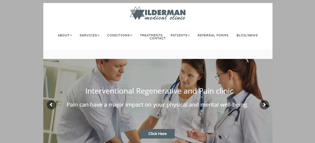 Wilderman Medical Clinic's Homepage