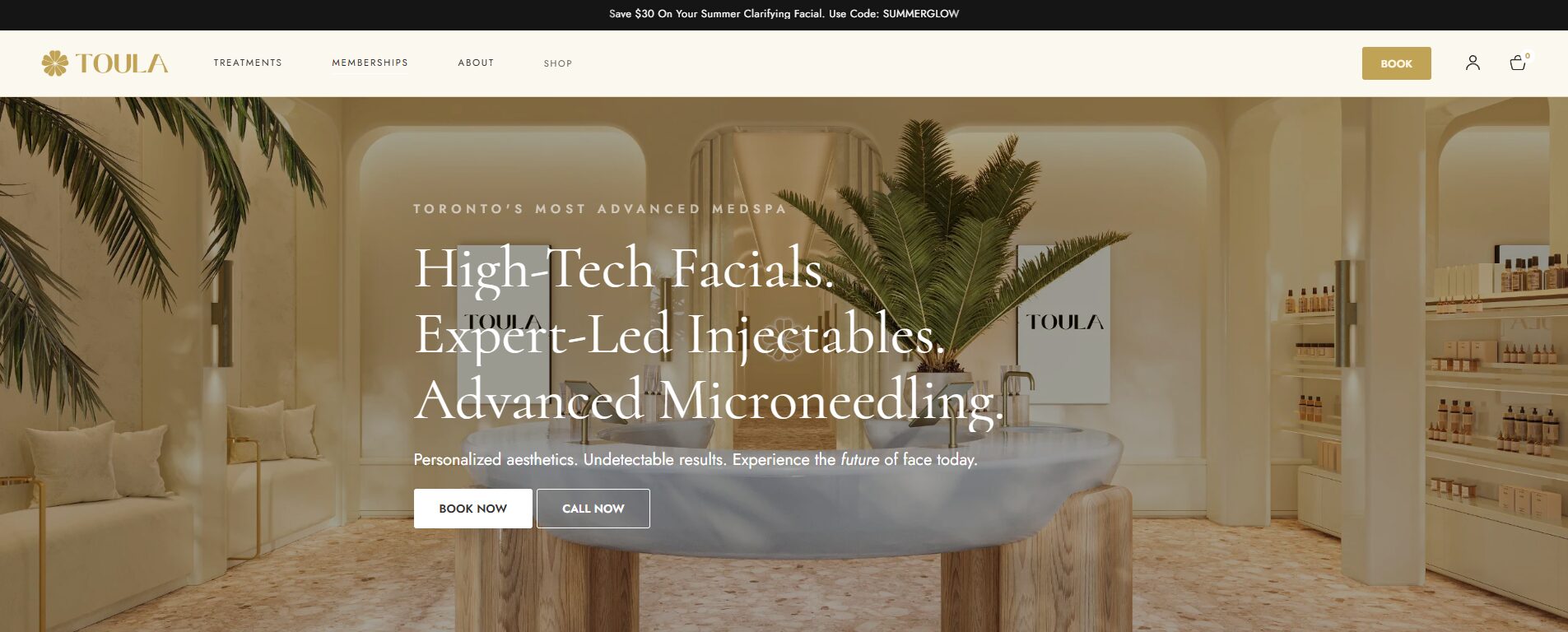 toula studio homepage
