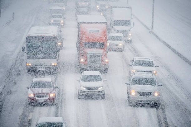 Drive slowly during winter