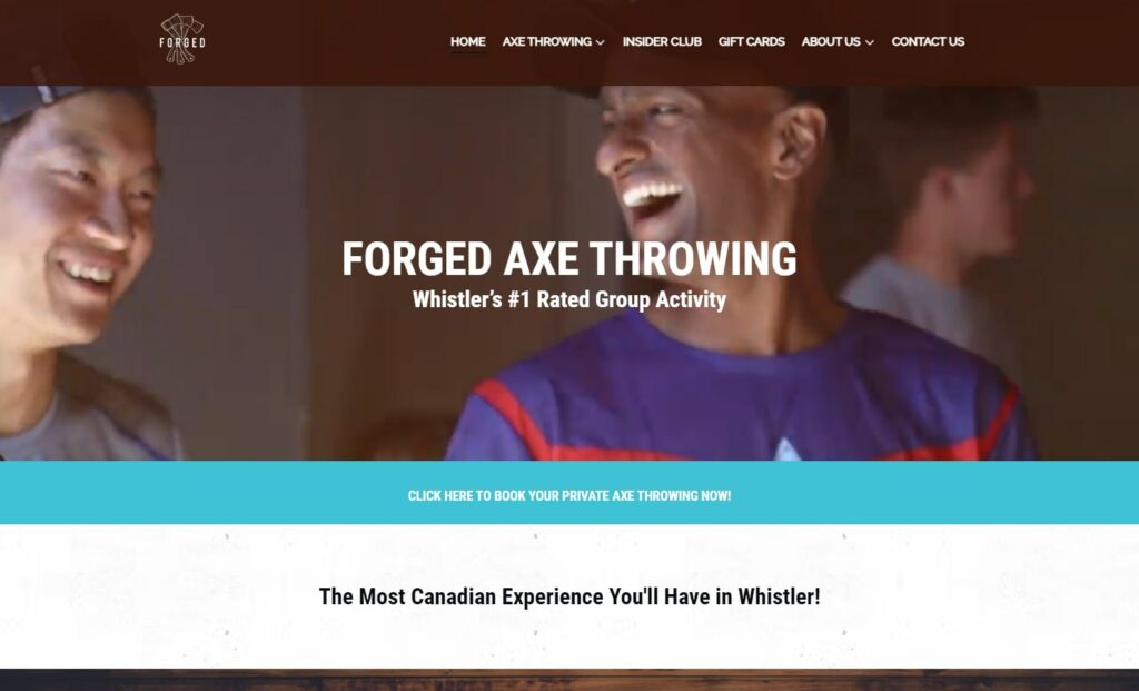 Forged Axe Throwing