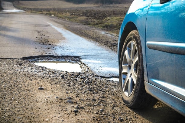Keep an eye out for potholes