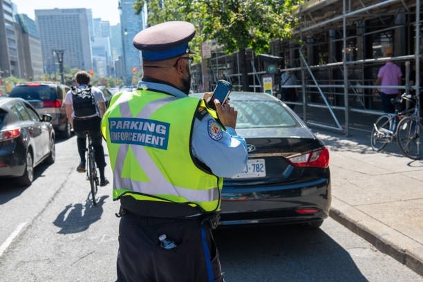 Never park in bike lanes
