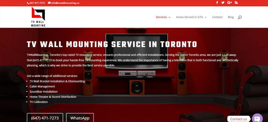 TV Wall Mounting's Homepage