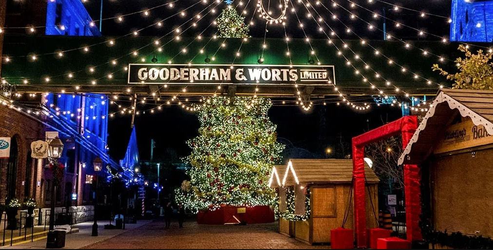 The Christmas Market at the Distillery District