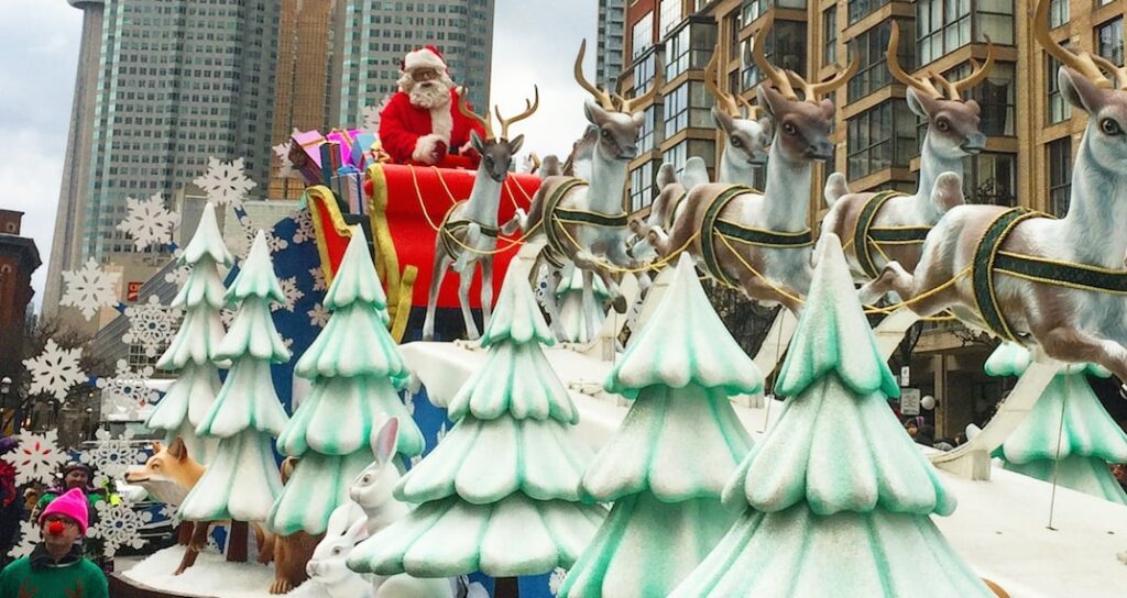 Attend the Santa Claus Parade