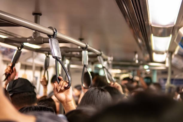 Avoid taking public transport during rush hour
