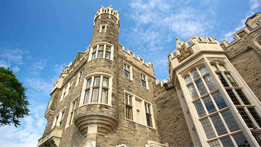 Casa Loma boasts unique architecture