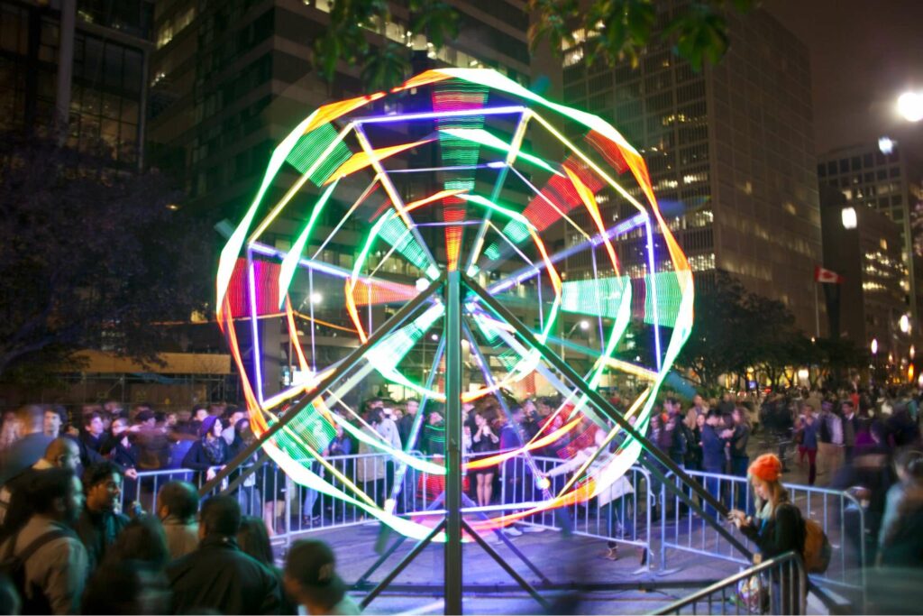 Check out the art at Nuit Blanche