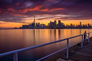 Enjoy a captivating view from Polson Pier