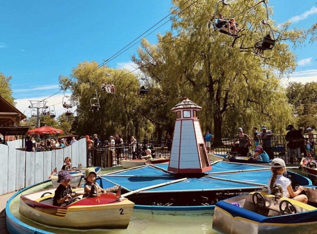 Go for a ride at Centreville Amusement Park