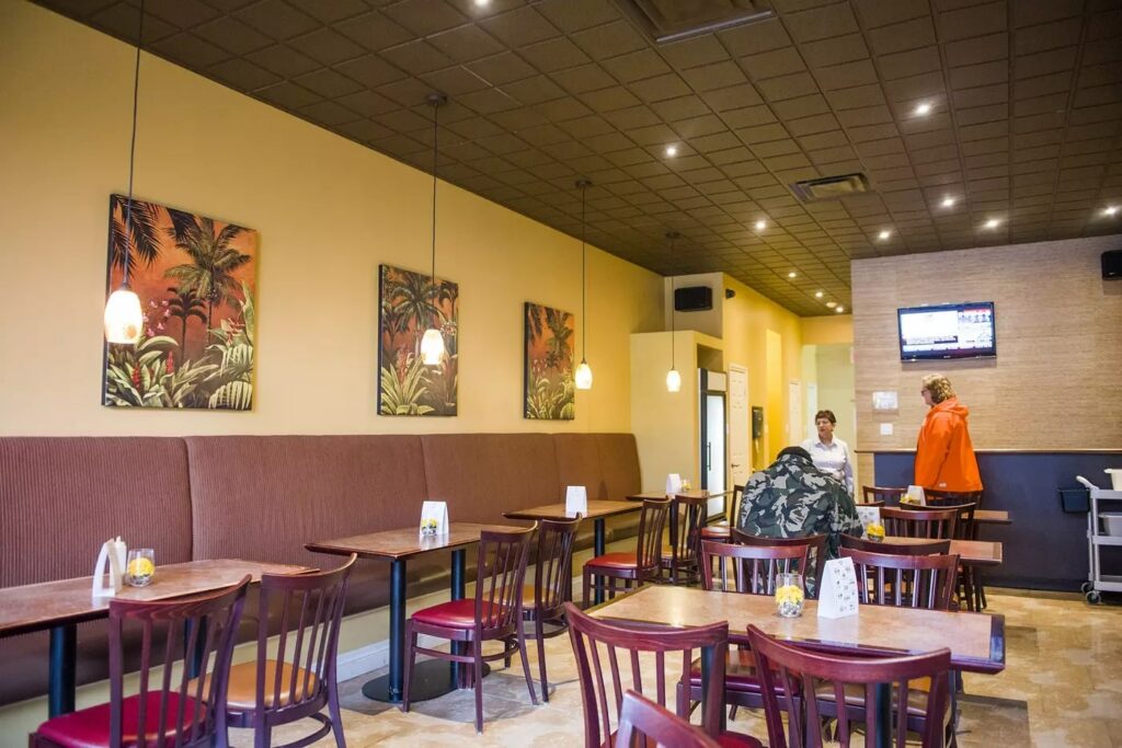 Grab a bite at the Roti Hut