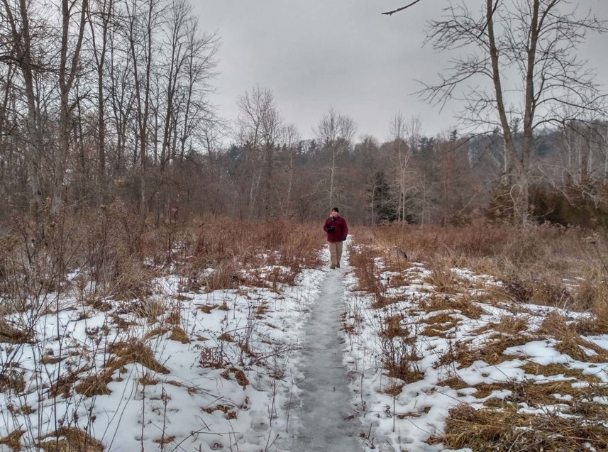 Hike at Rouge Park