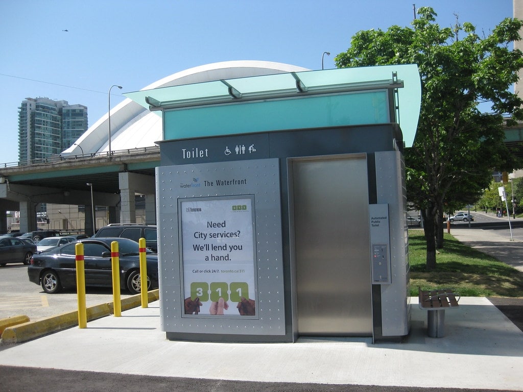Know where the washrooms are
