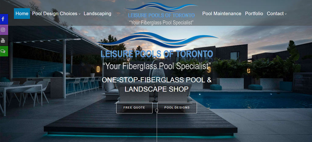Leisure Pools of Toronto's Homepage