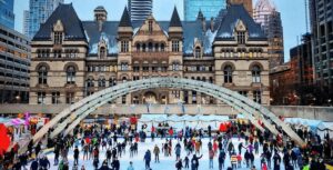 Skate your heart out at Nathan Phillips Square