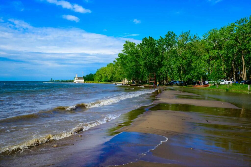 Spend the day in Cherry Beach