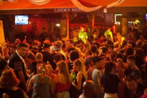 Try to stay away from overly crowded bars