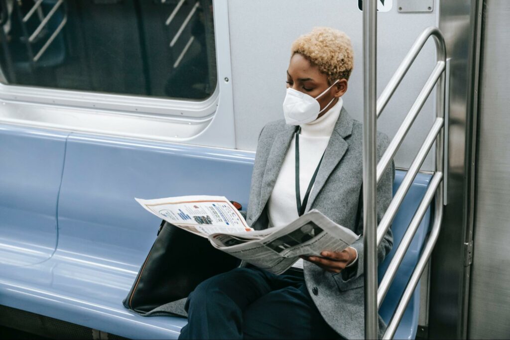 Wear a mask or cover your mouth