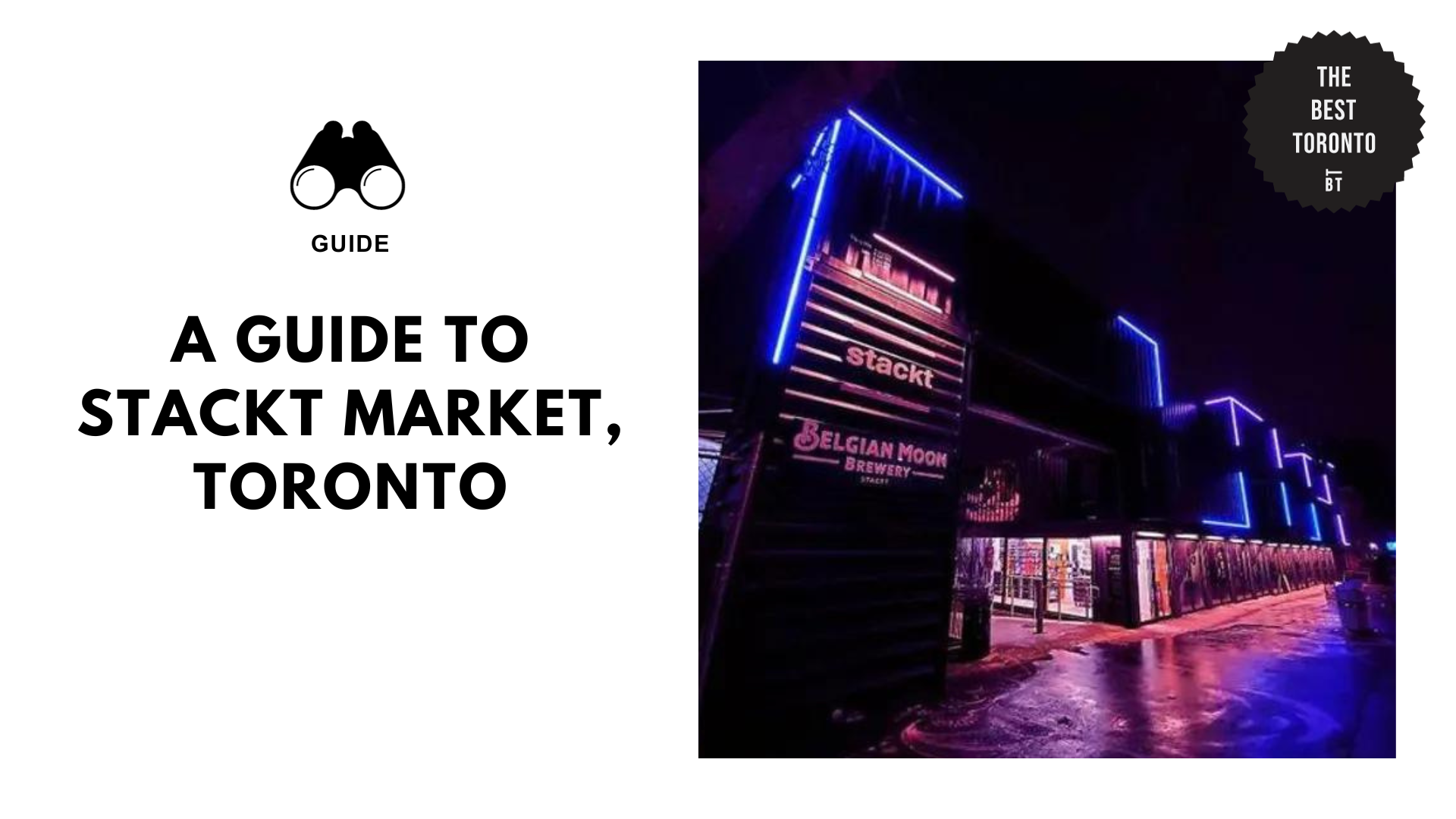 A Local's Guide to Stackt Market in Toronto