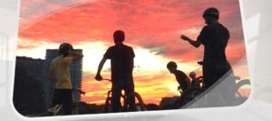 Ride your bike around the neighbourhood