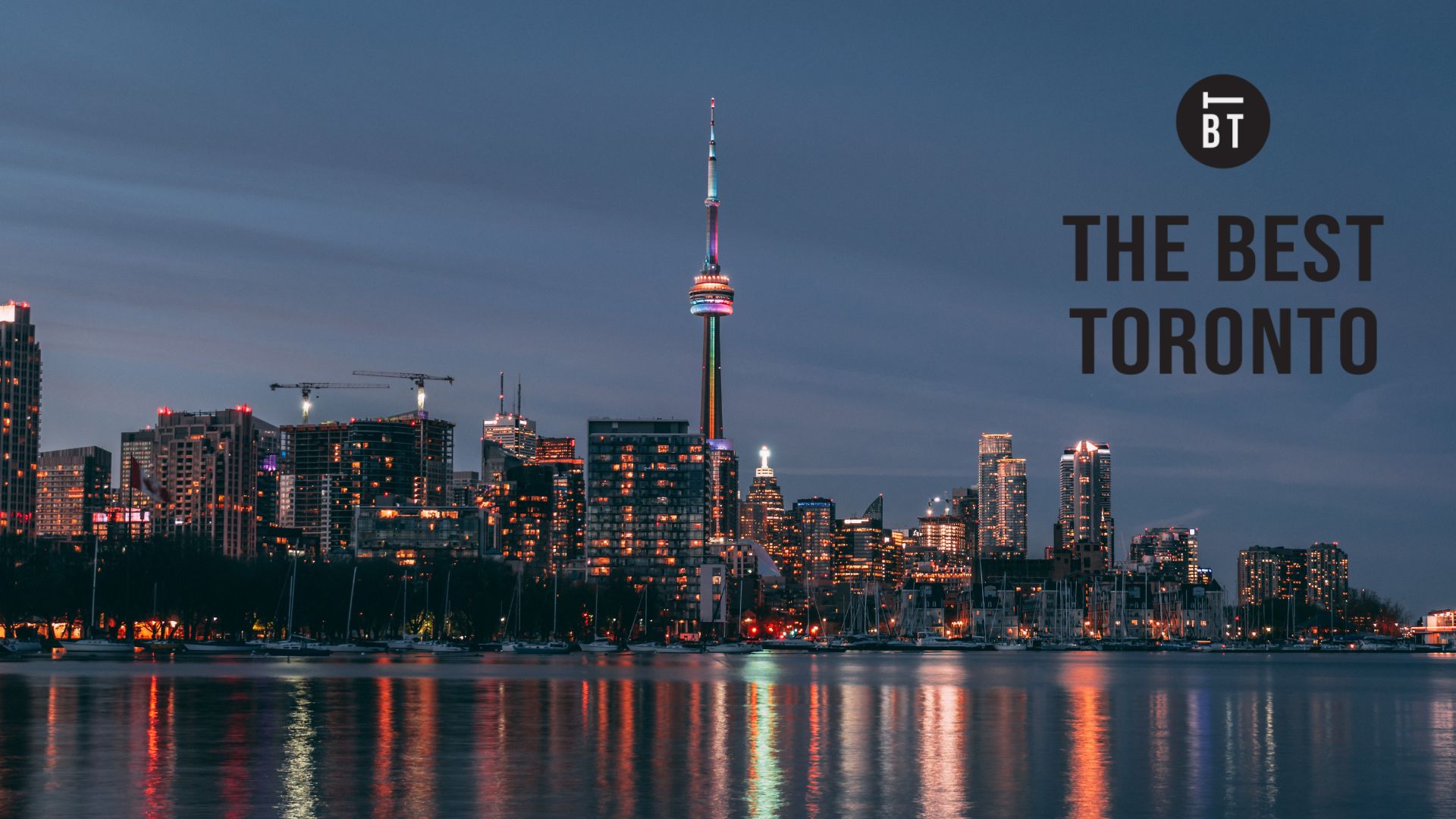 Toronto Skyscrapers Black and White ❤ 4K HD Desktop Wallpaper for