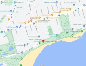 Where is Woodbine Beach Park