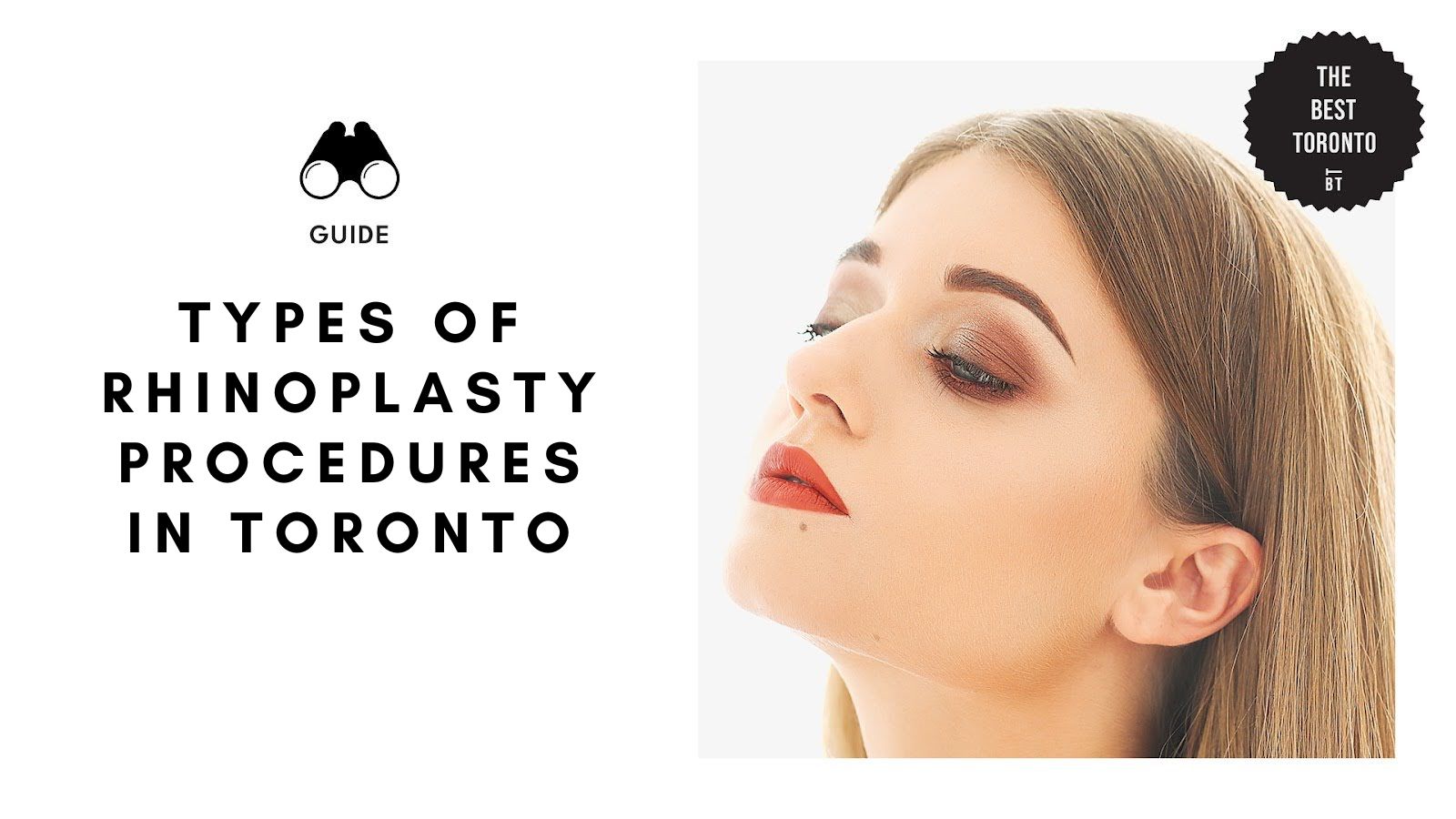 Types of Rhinoplasty Procedures in Toronto