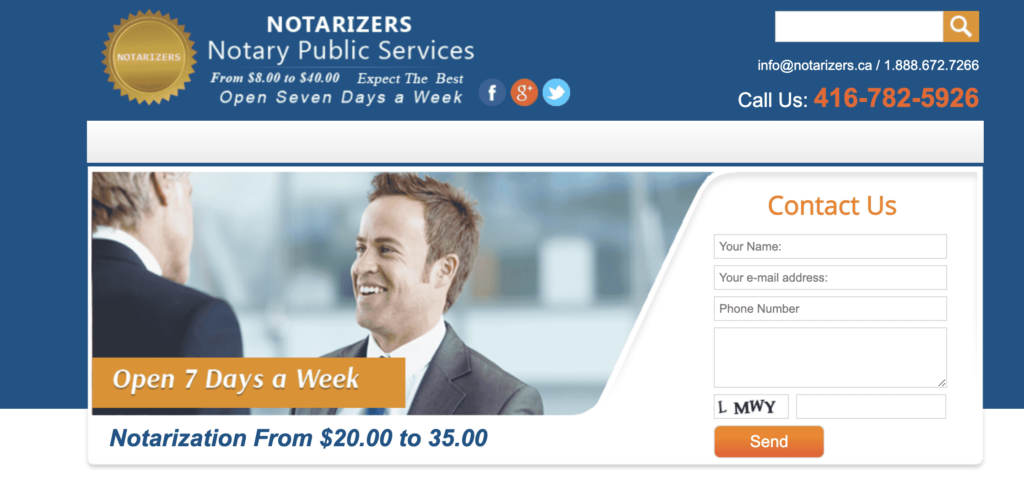Notarizers