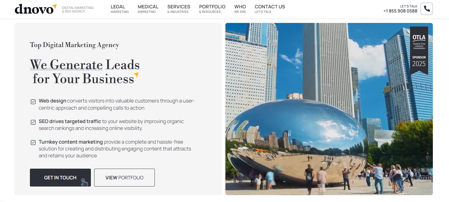 dnovo group homepage