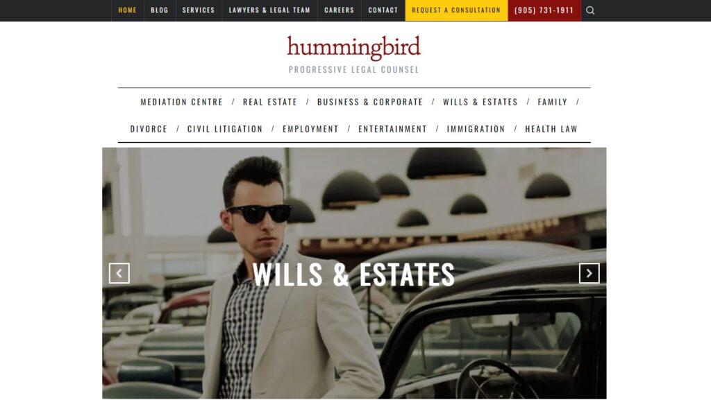 humming bird law wills and estates