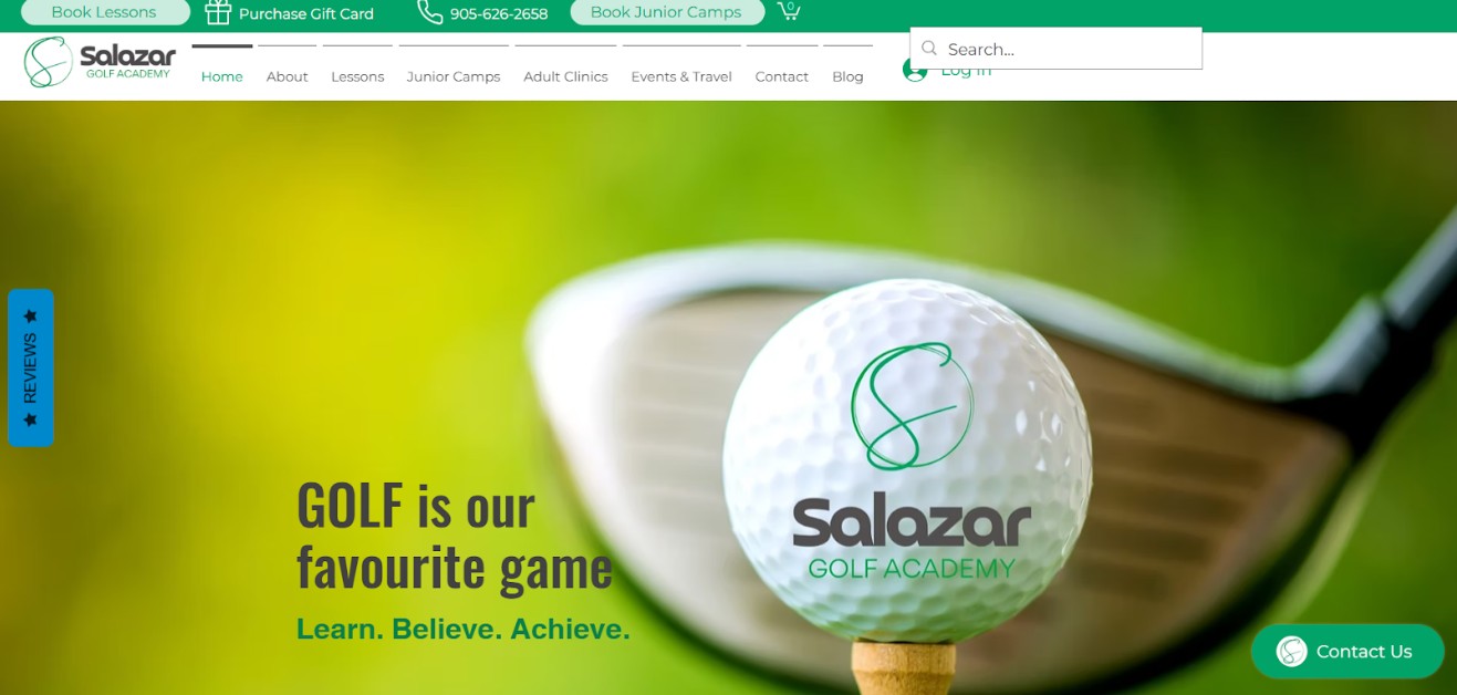 salazar golf academy